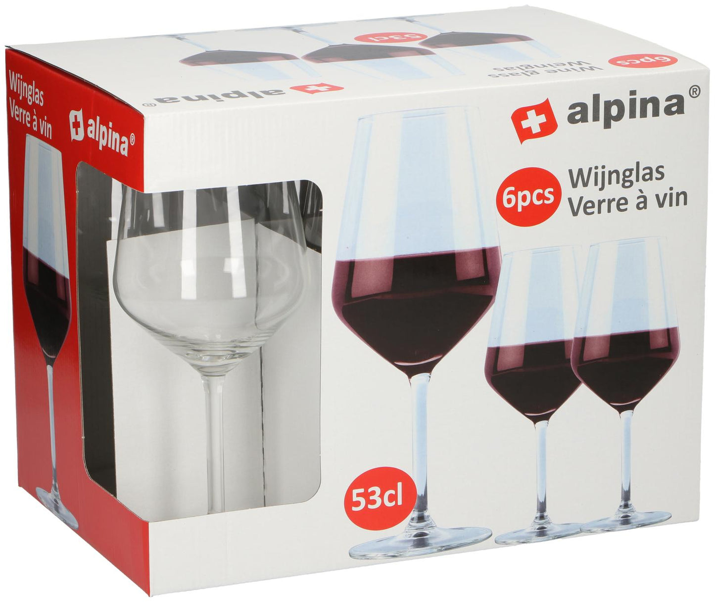 Wineglass 53cl GL 6pcs