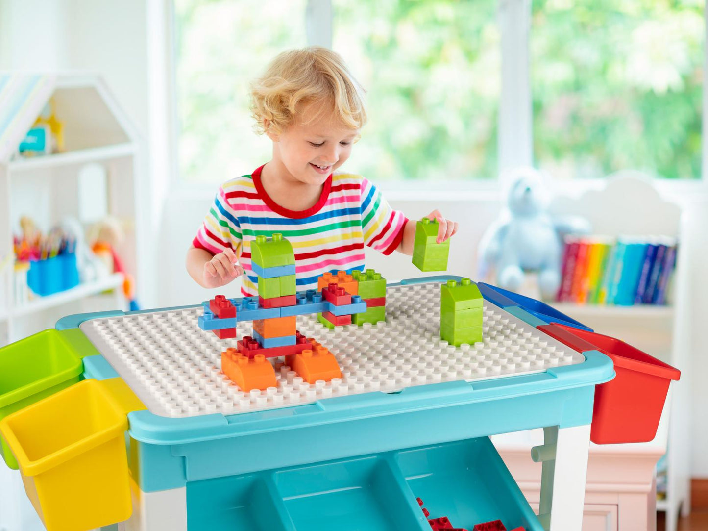 Building block table 69pcs