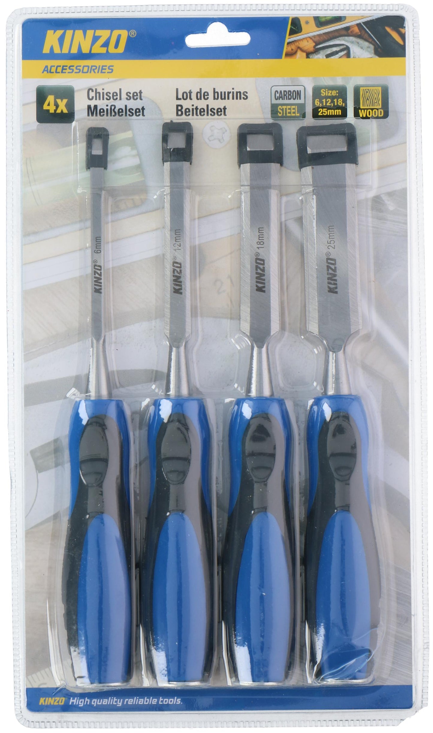 Chisel set 4pcs ST