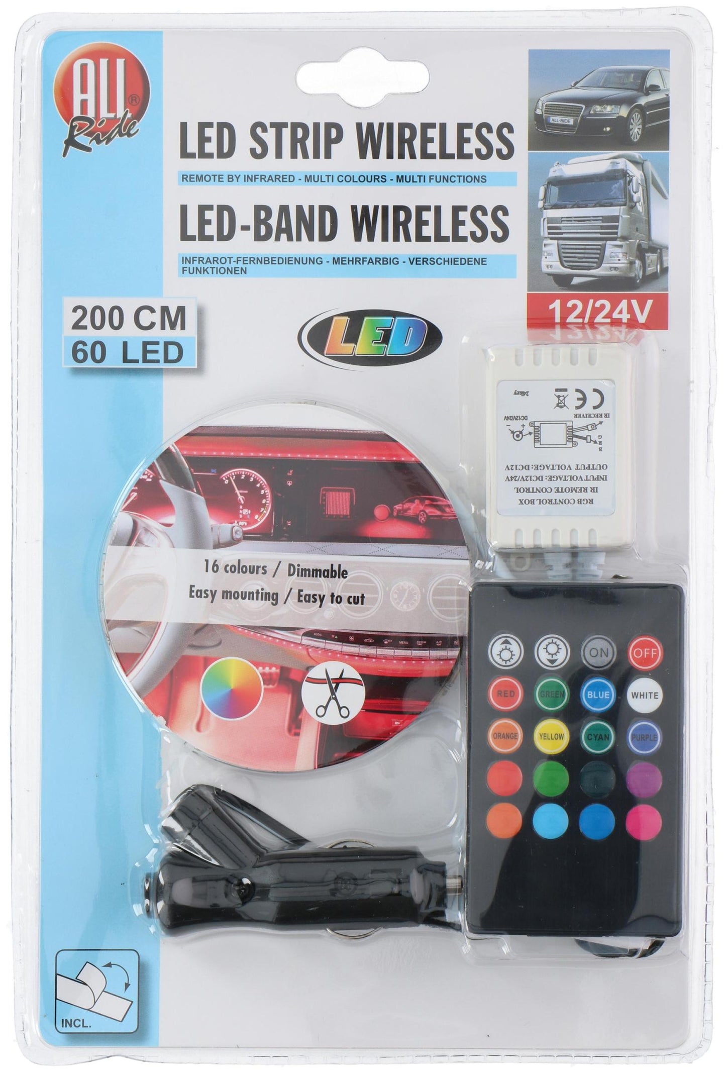 Led strip 2mtr 60led PL