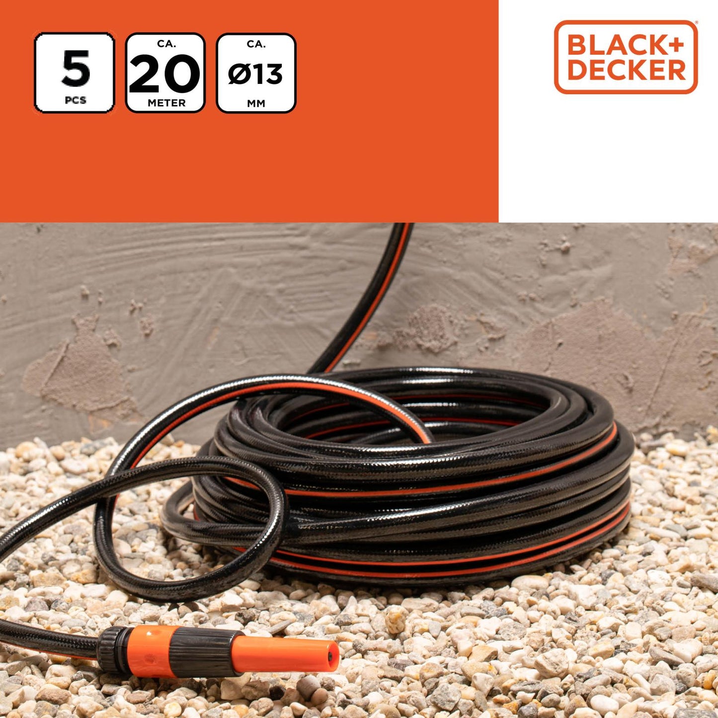 Garden hose ⌀13mm x 20m