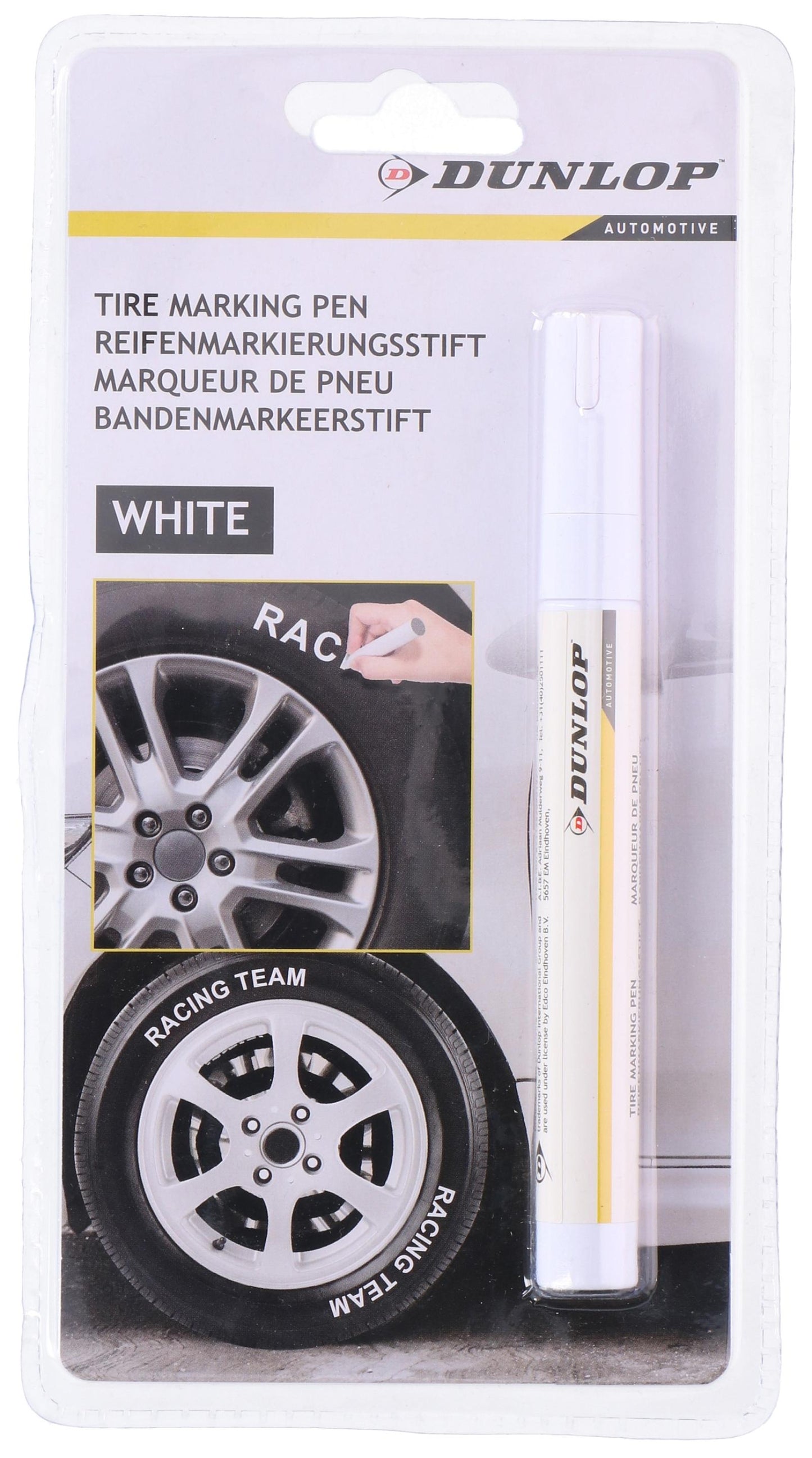 Tire marking pen white pp/inkt