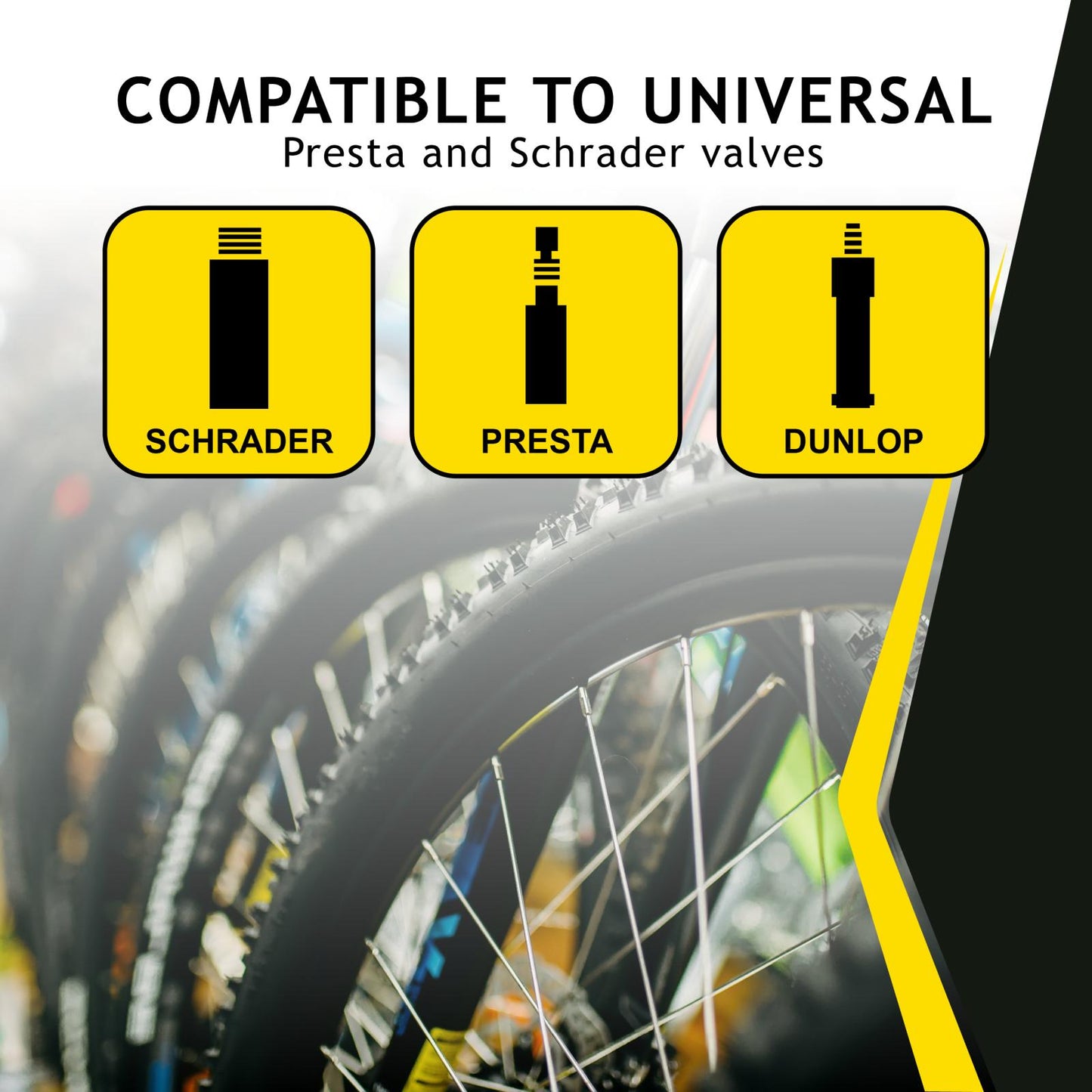 Bicycle floor pump gauge
