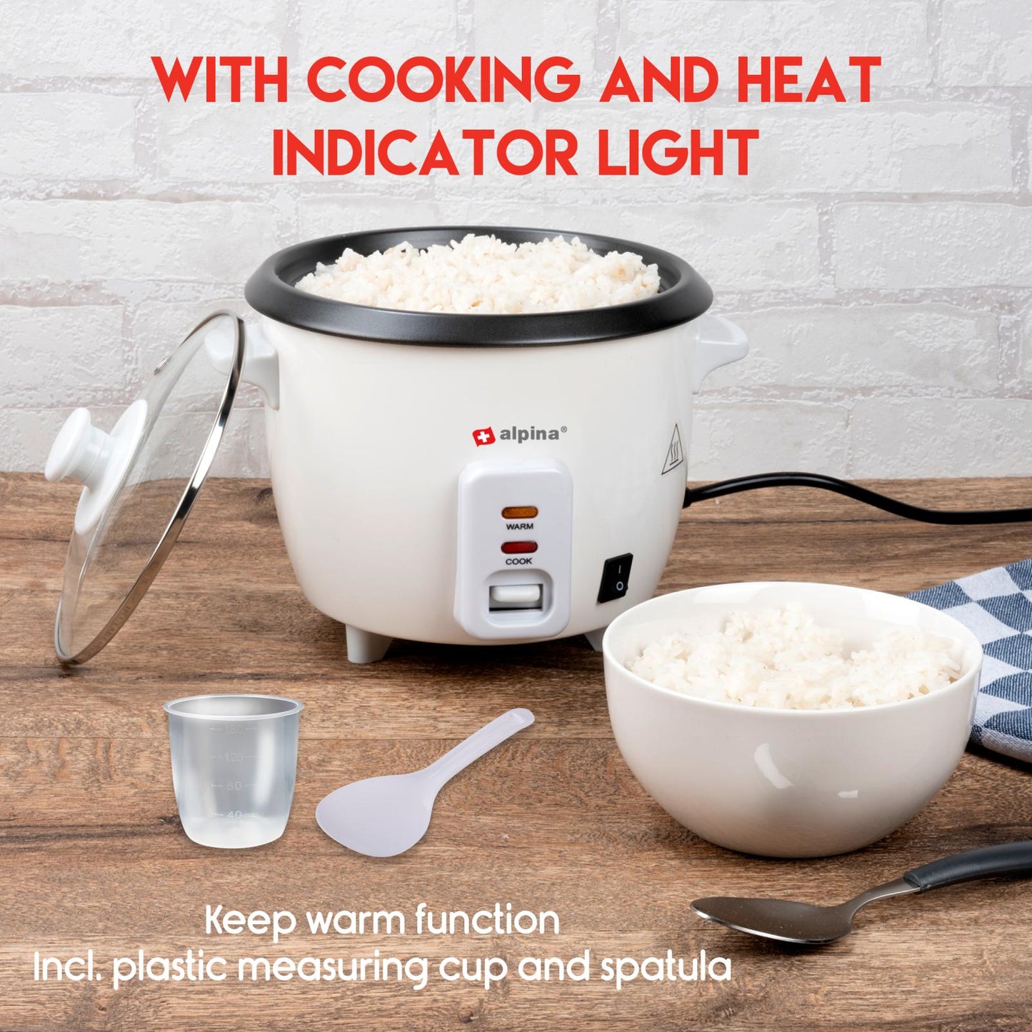 Rice Cooker 0,6L 300W