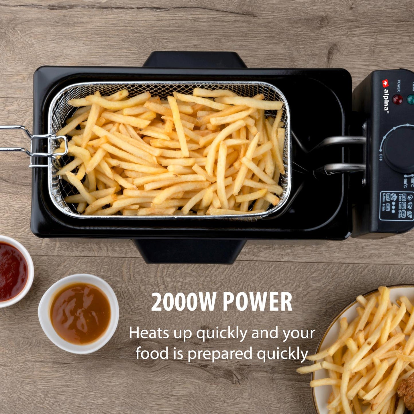 Deep fryer 3L 2000W
