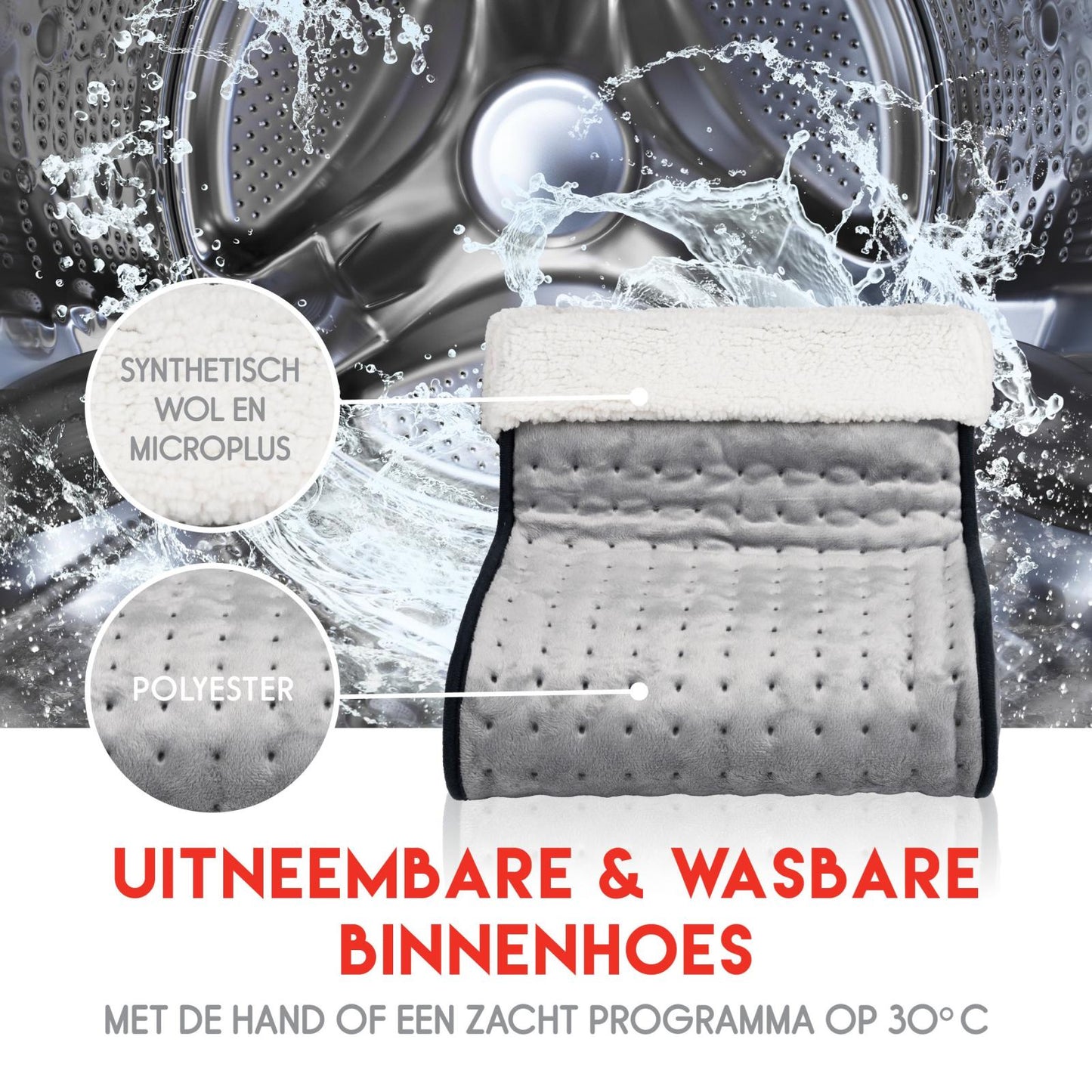 Footwarmer light grey 100W FL