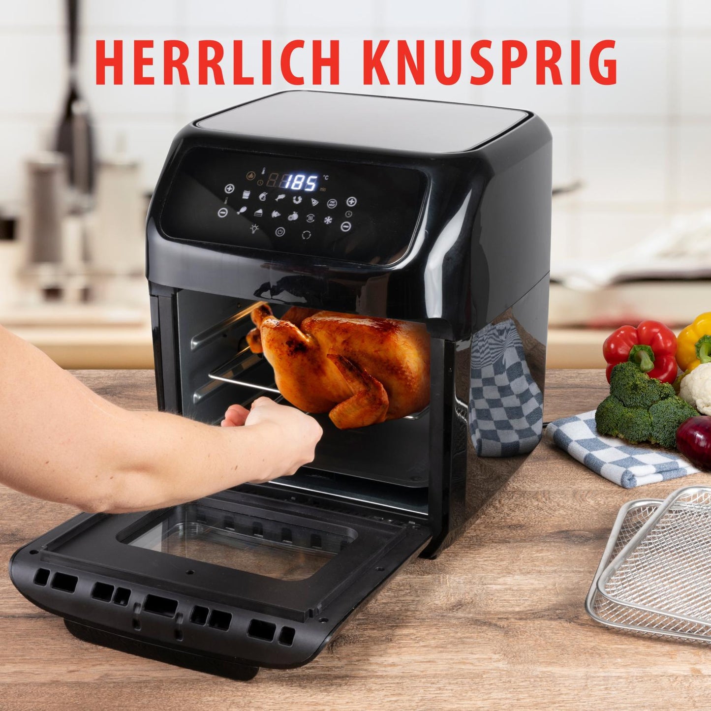 Oven air fryer 12L 230V