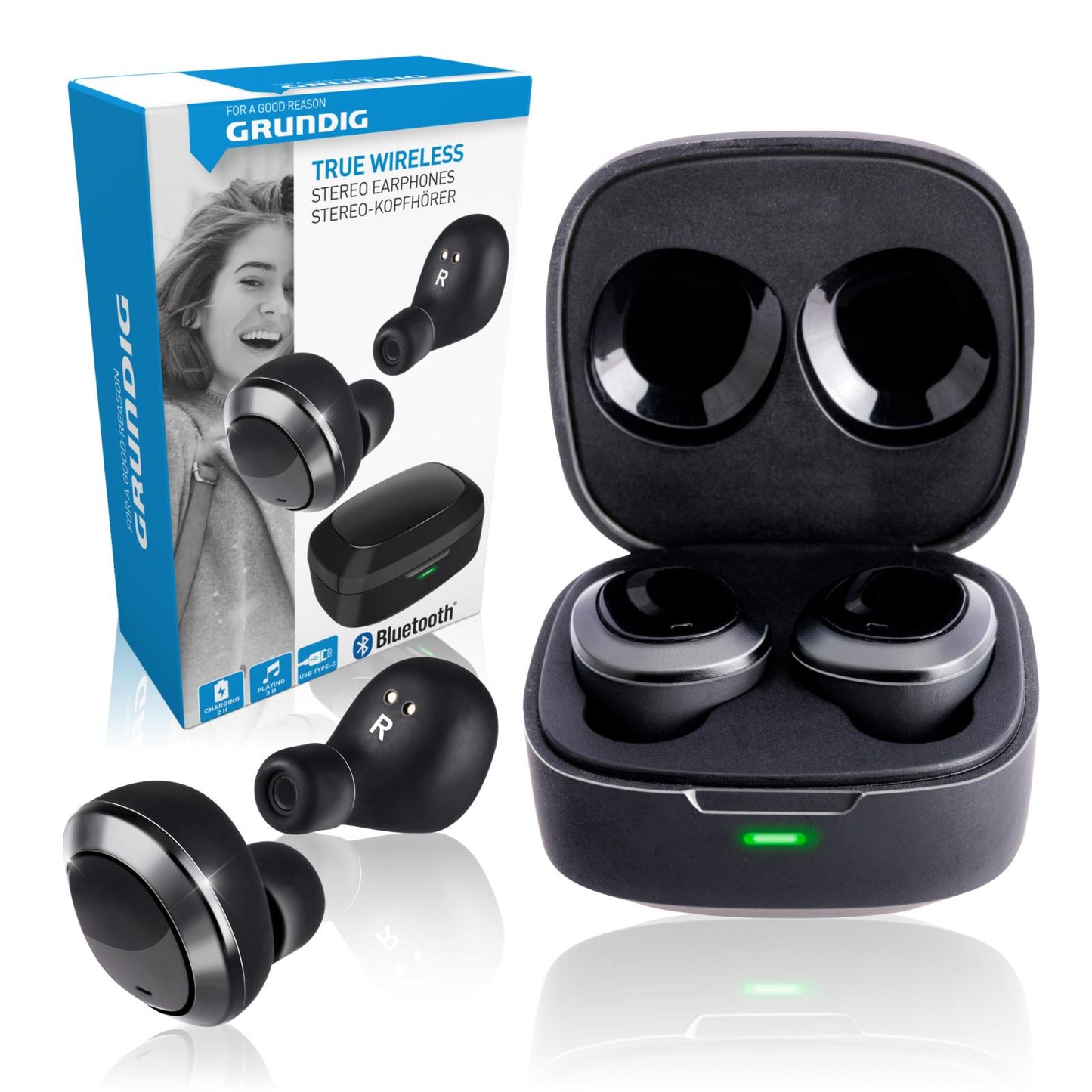 Earbuds TWS 300mAh BT