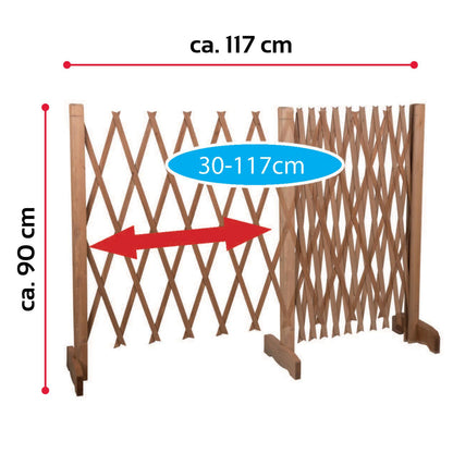 Dog Fence H90xW30-117cm WD