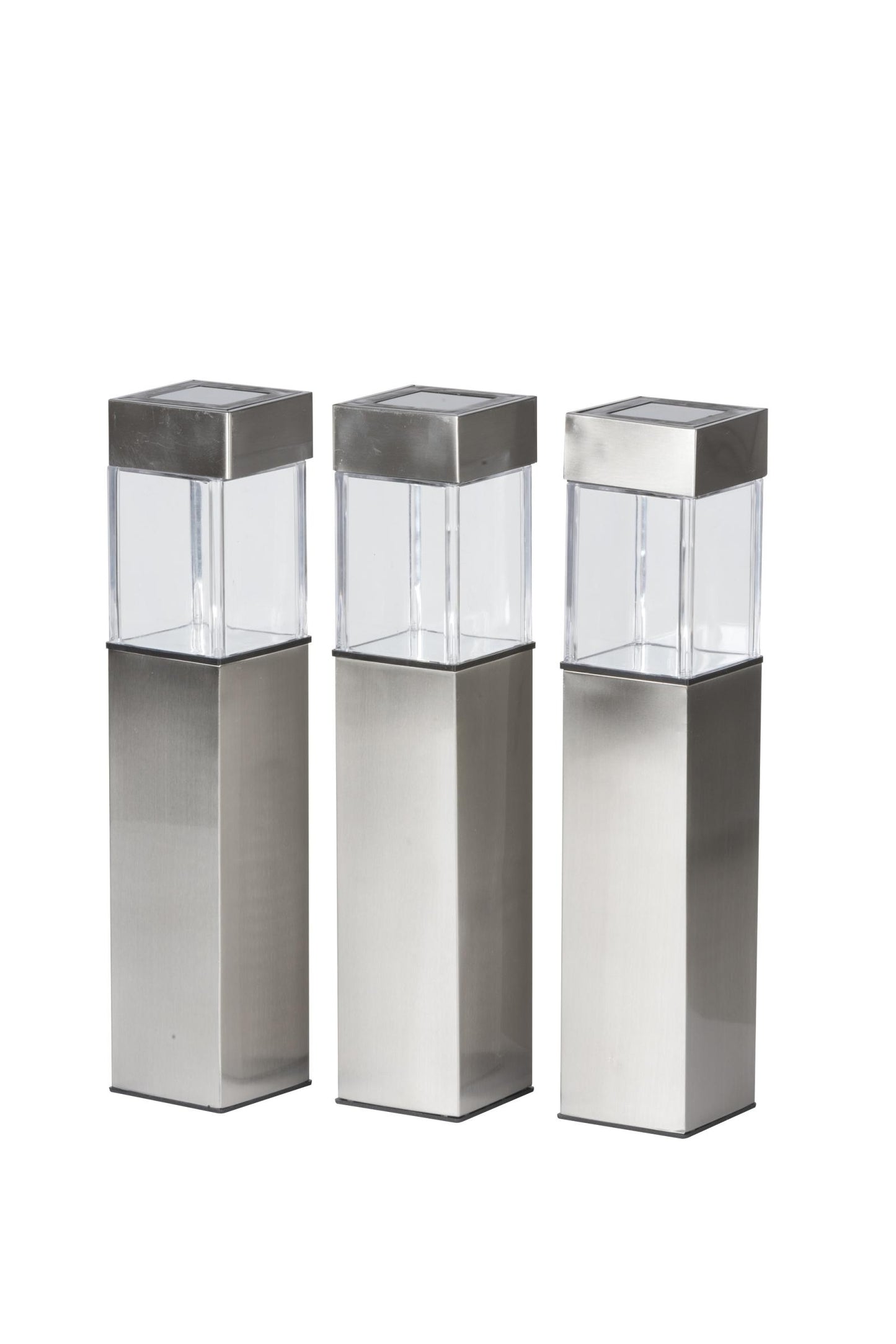 Solar light square 3pc
