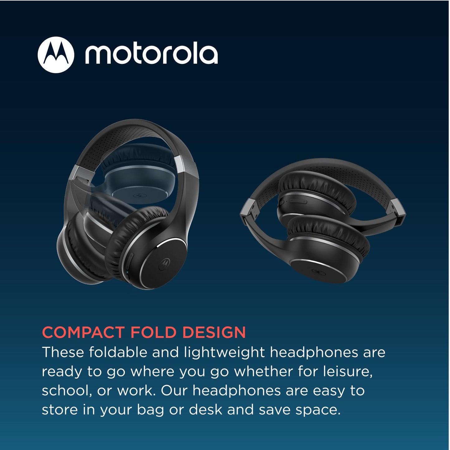 Headphone MOTO XT 220 BLK