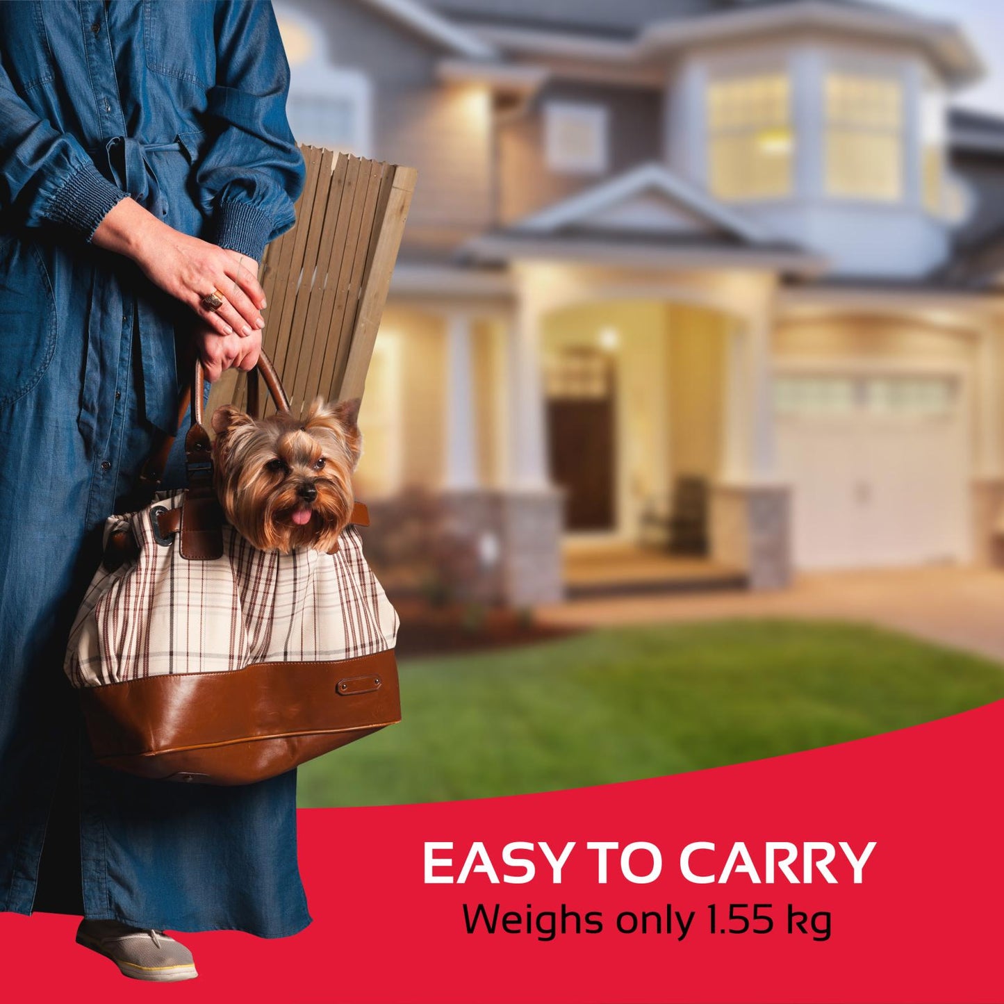 Dog Fence H90xW30-117cm WD