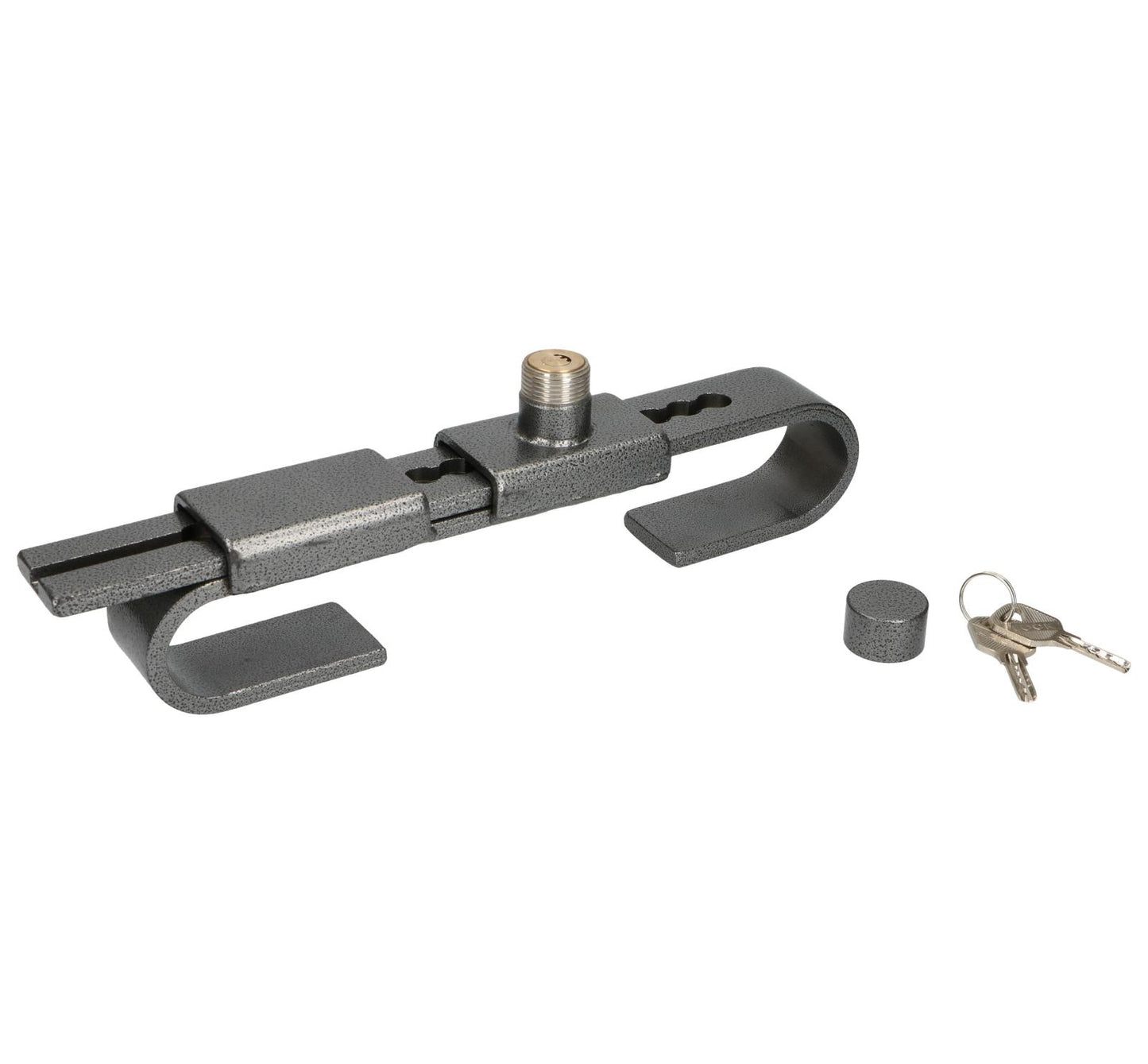 Container lock hardened steel