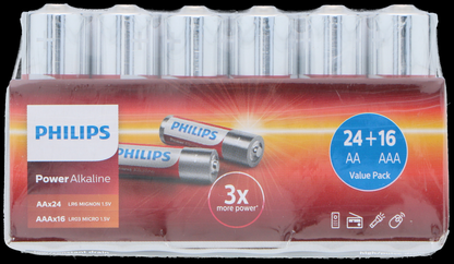 Battery (40) 24xAA+16xAAA