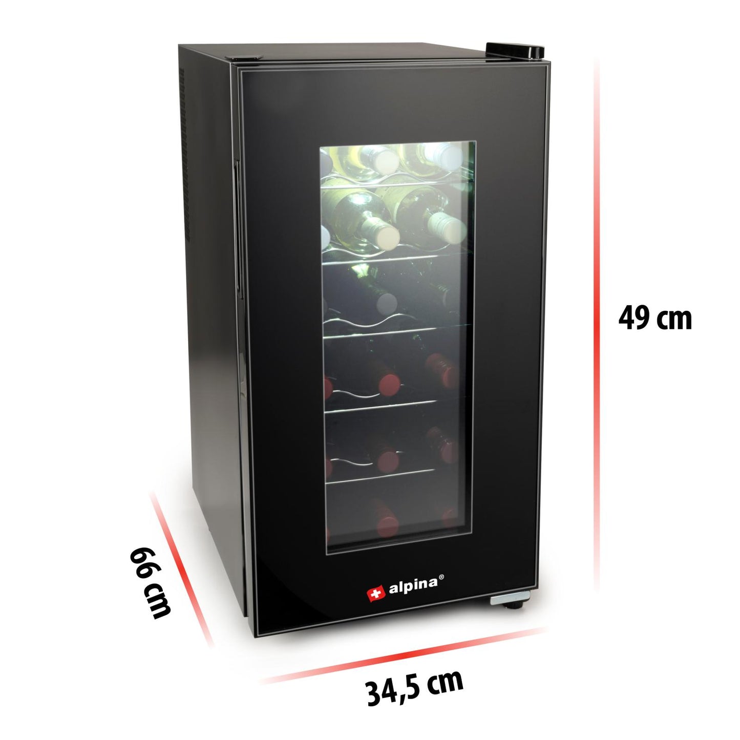 Cooler bottle 230V 50L 18bottles