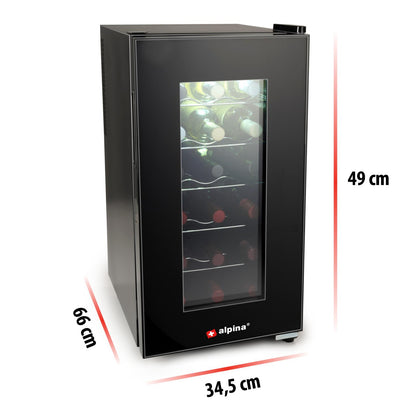 Cooler bottle 230V 50L 18bottles