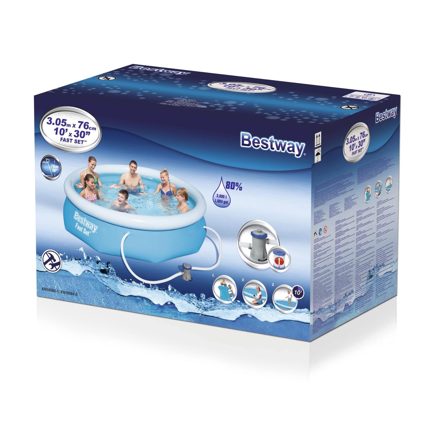 Swimming Pool + Thermometer