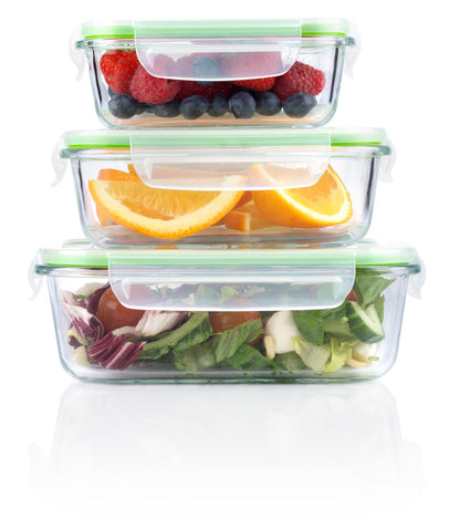 Food container 6pc 3diff size