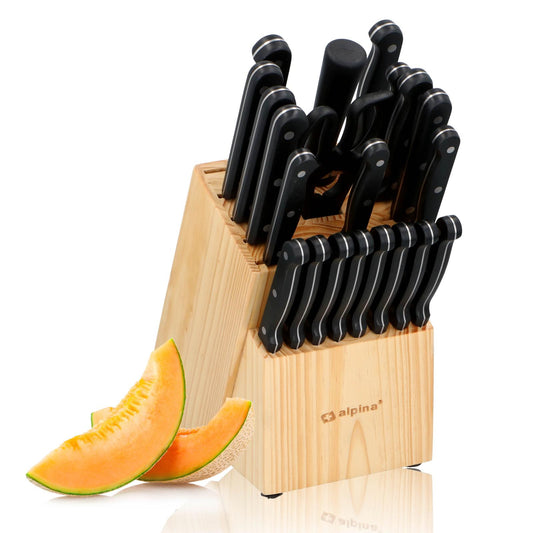 Knife 22pcs with block