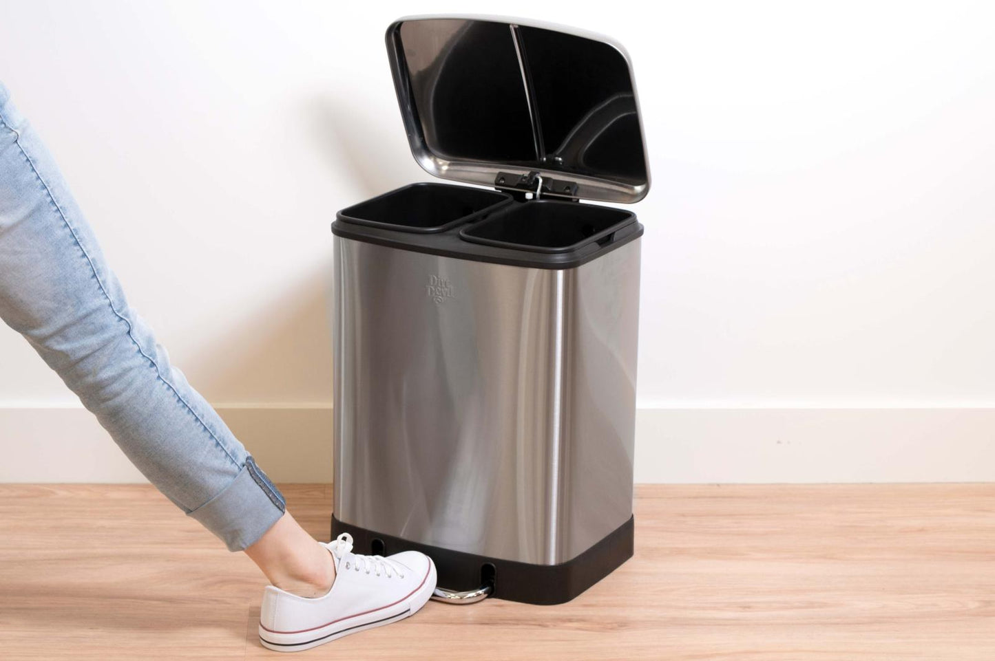 Pedal Bin 2x12L 3pc soft close