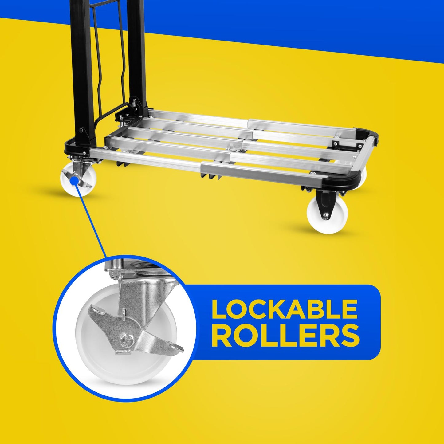 Trolley foldable 150kg