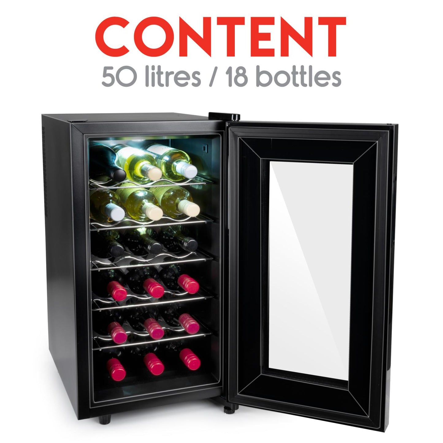 Cooler bottle 230V 50L 18bottles