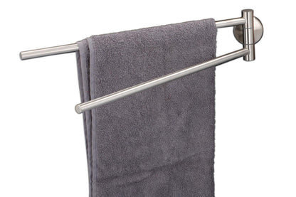 Towel holder 2 arms SS