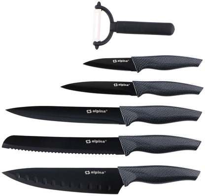 Knife 6pcs 32/23/19,5/13cm