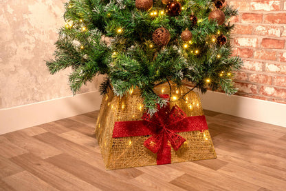 Xmas tree skirt 40LED B/O 45cm