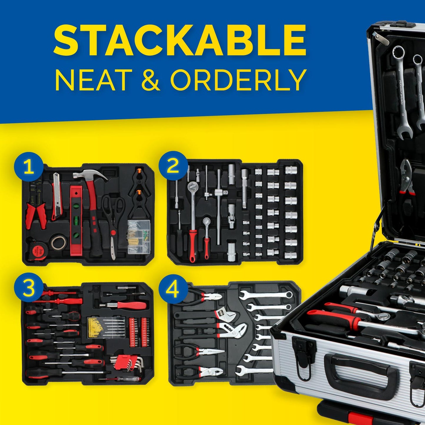 Tool set  187pcs ST