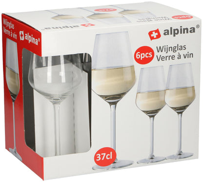 Wineglass 37cl GL 6pcs