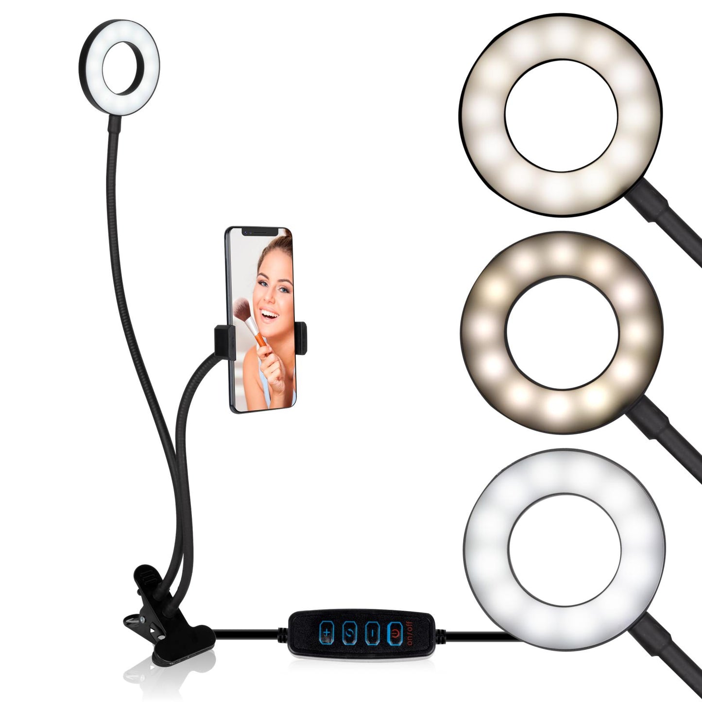 Selfie studio 2in1 24 LED