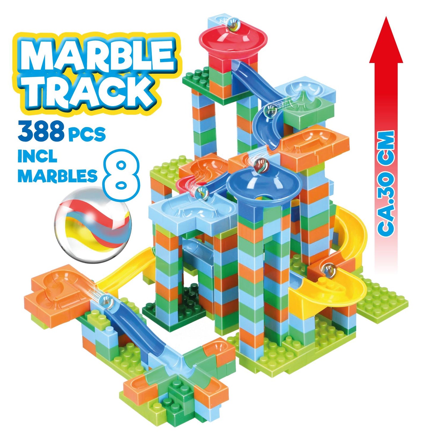 Marble track 388pc
