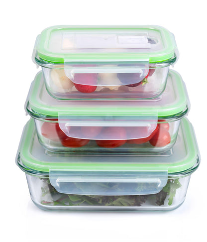 Food container 6pc 3diff size
