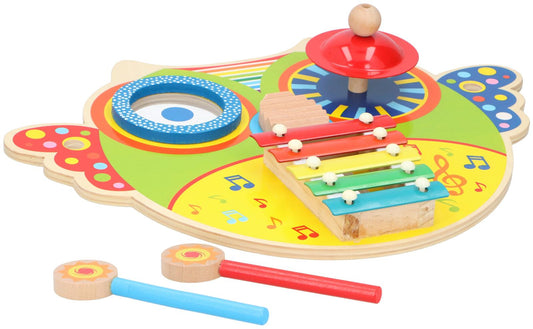 Xylophone owl 32x42x8,5cm WD