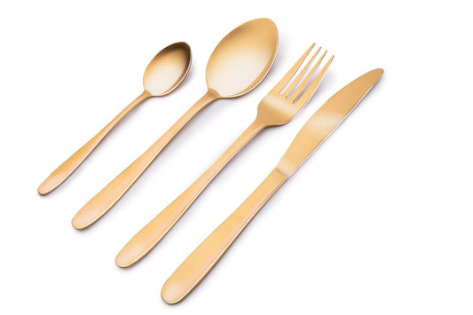Cutlery set 16pc Gold