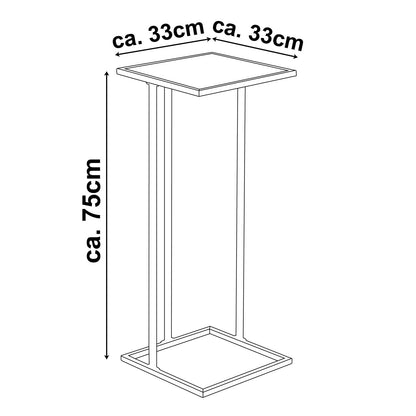 Side table H75cm