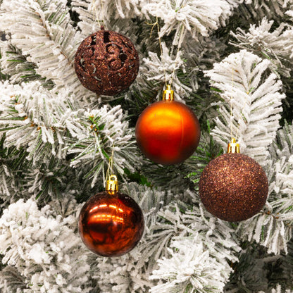 Xmas ornament set (101) bronze