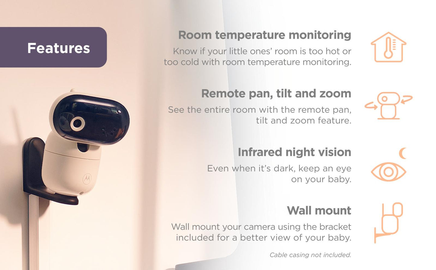 Baby monitor PIP1610 HD Con