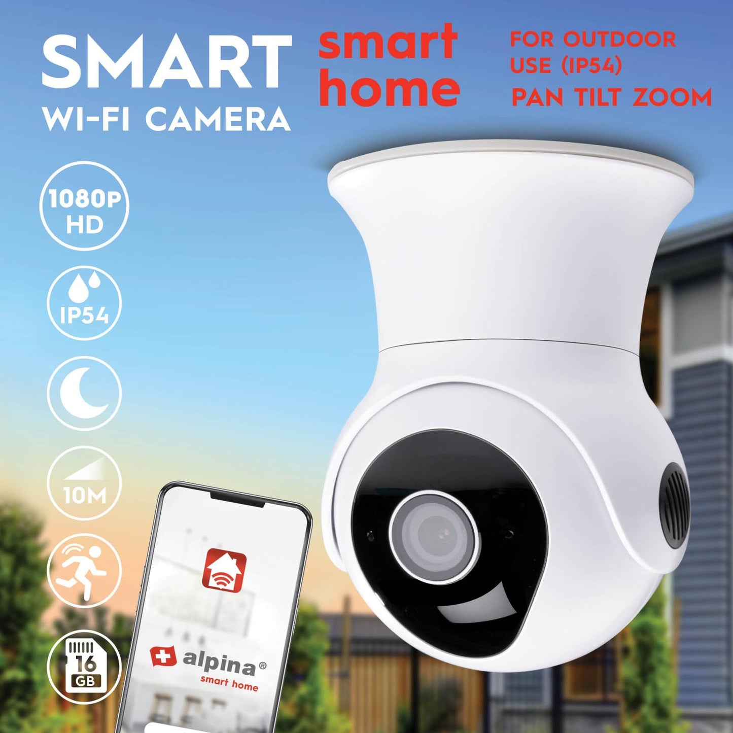 Smart IP camera 230V 1080p EU