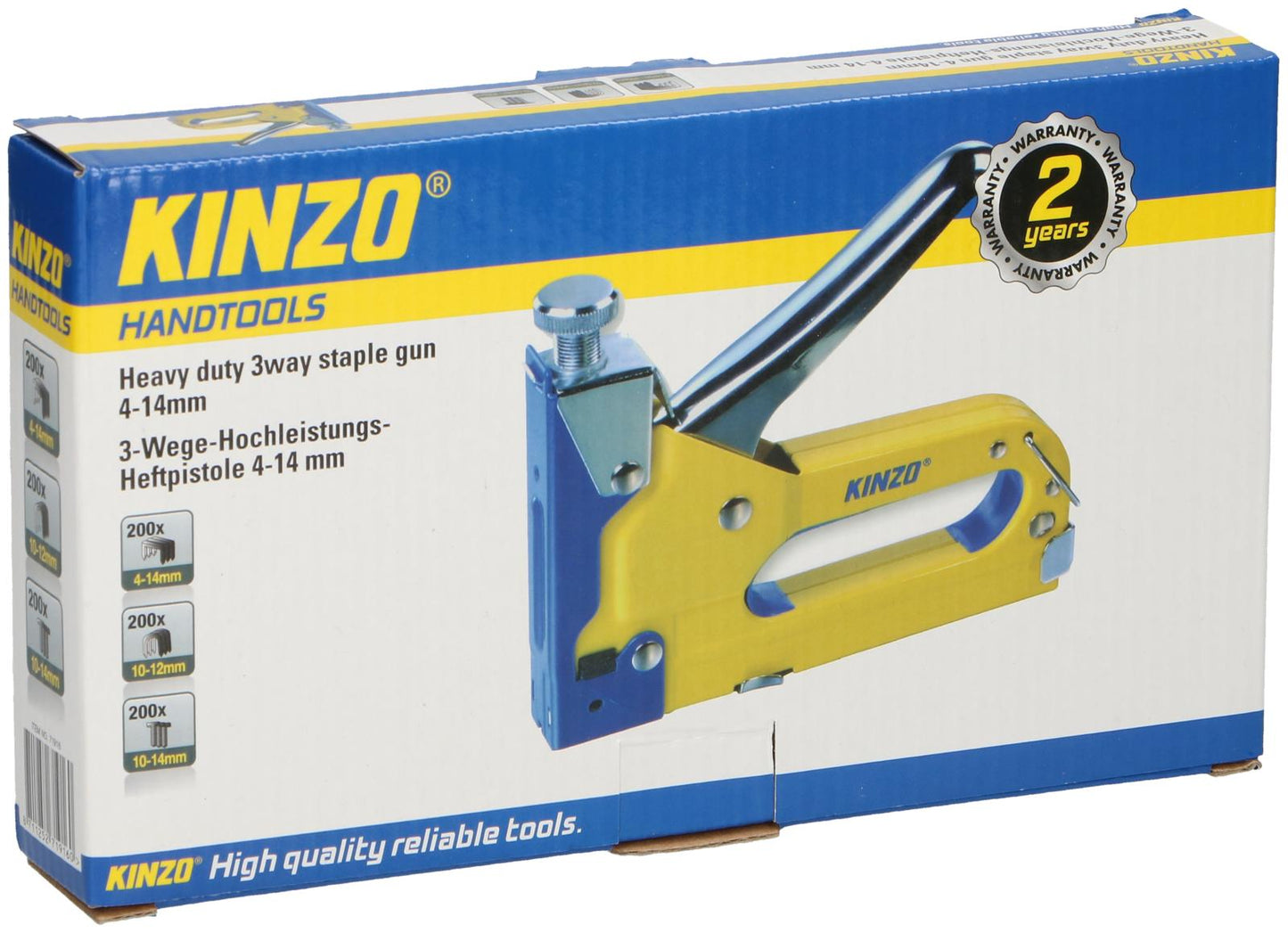 Staple gun 3way 4-14mm