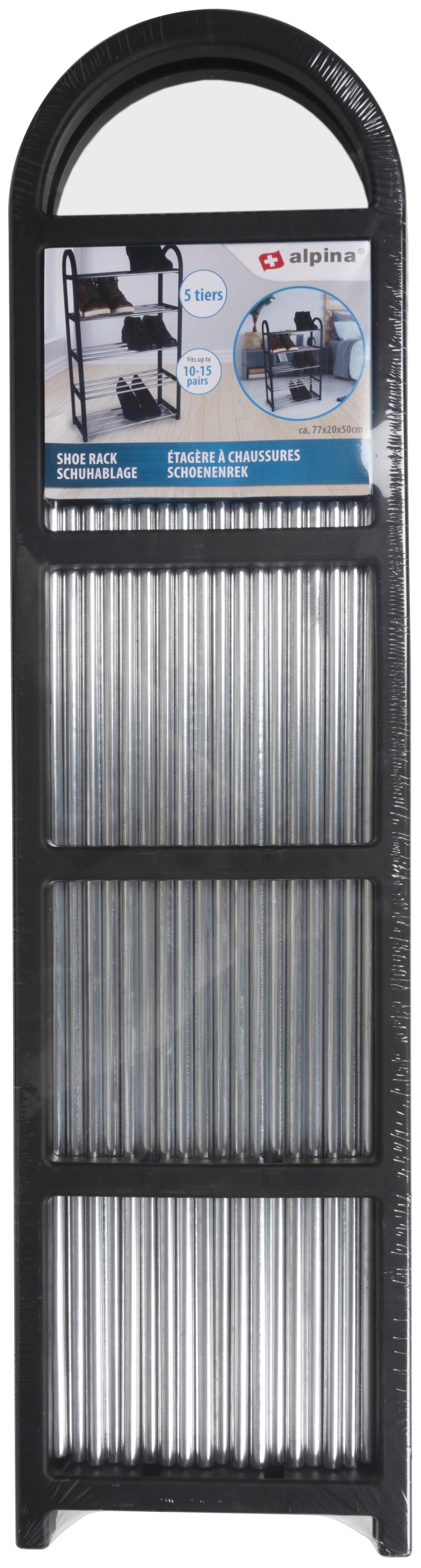 Shoe rack 50x20x77cm PP/IR