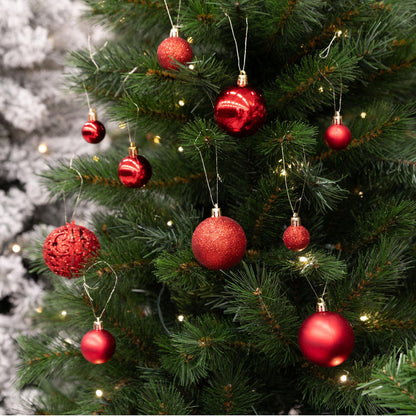 Xmas ornament set (101) red