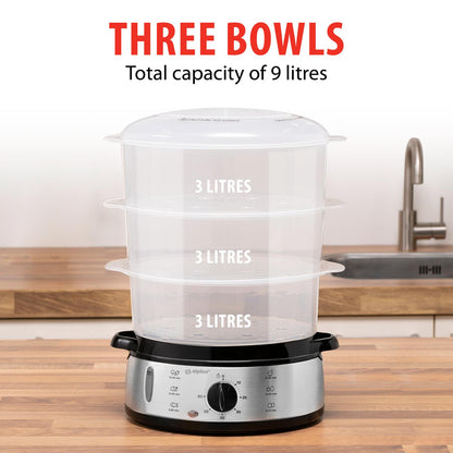 Food steamer 230V 800W