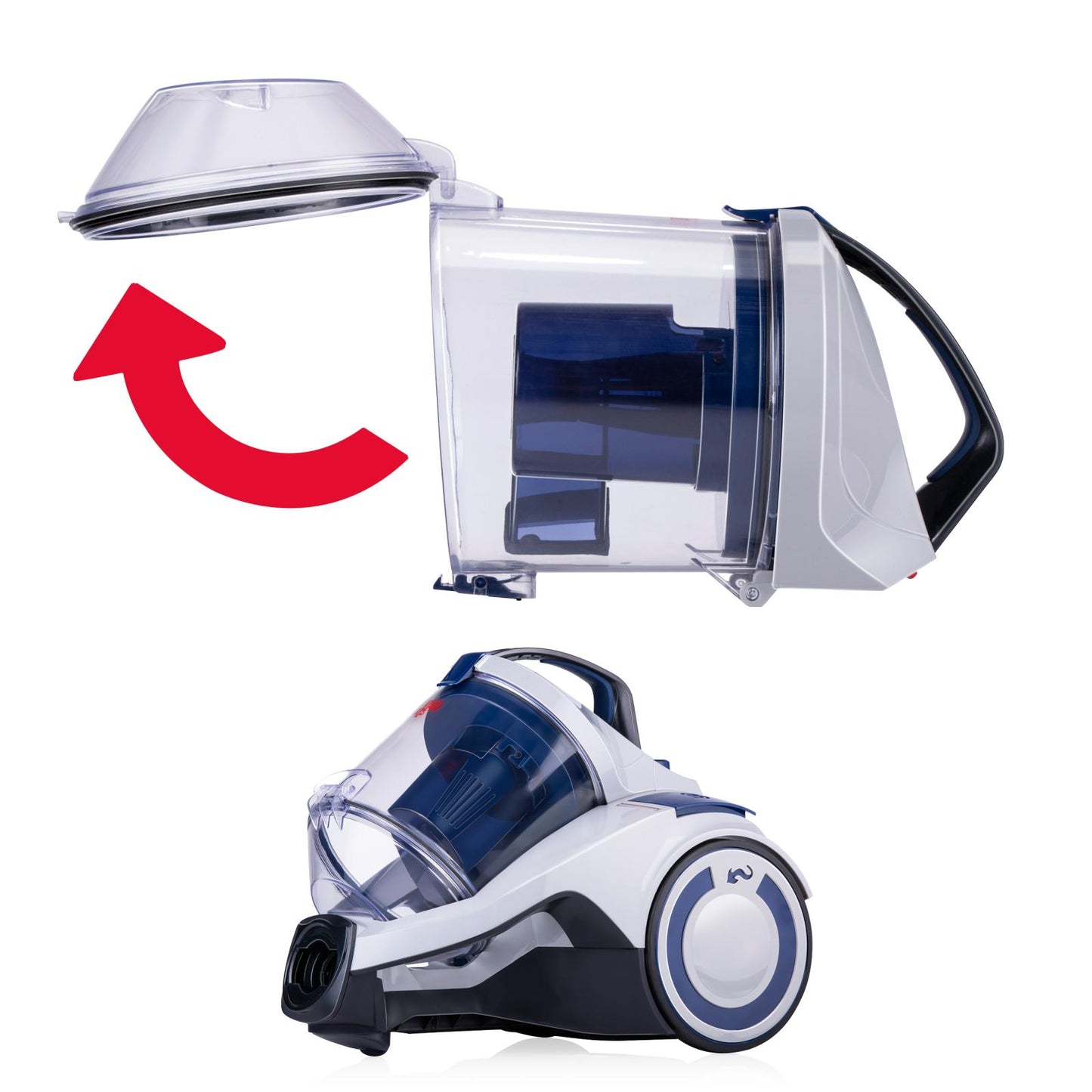 Vacuum cleaner bagless DD2504