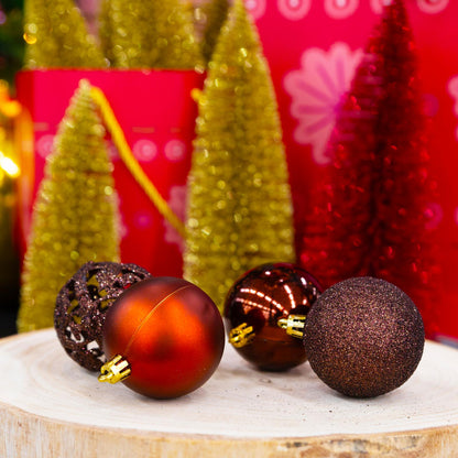 Xmas ornament set (101) bronze