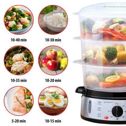 Food steamer 230V 800W