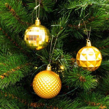 Tree decoration gold 60pc