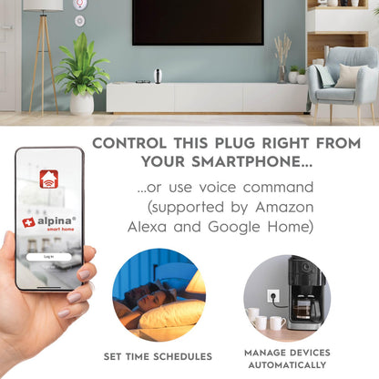 Smart indoor plug 230V 16A