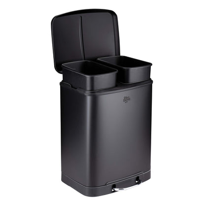 Pedal Bin 2x12L 3pc soft close